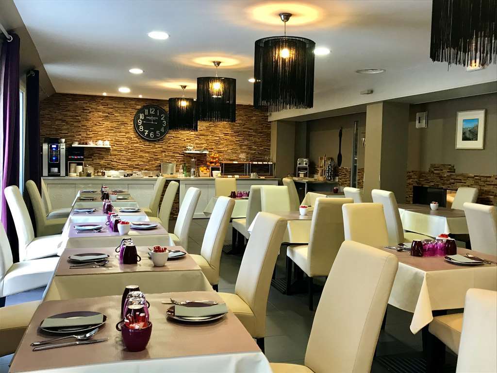 Hotel Best Western La Mare O Poissons Ouistreham Restaurace fotografie